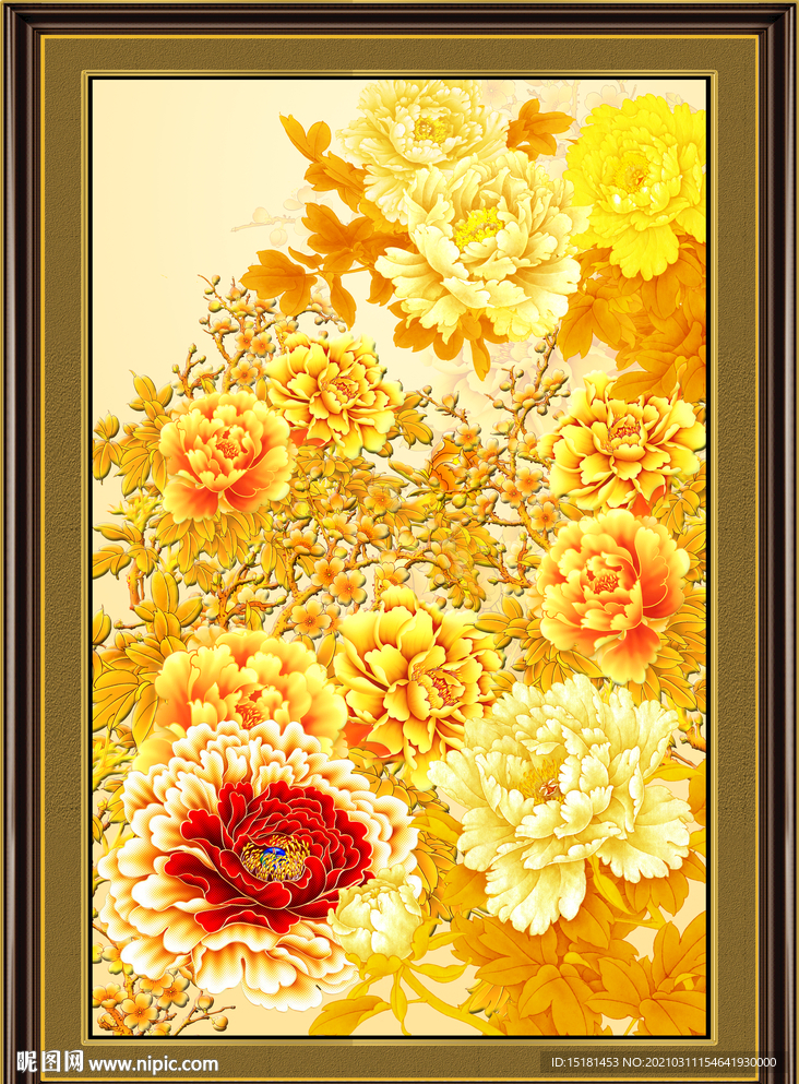牡丹花开