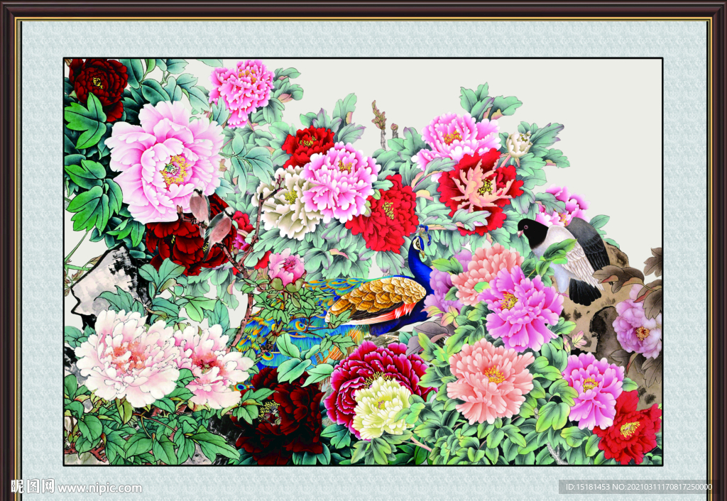 牡丹花开