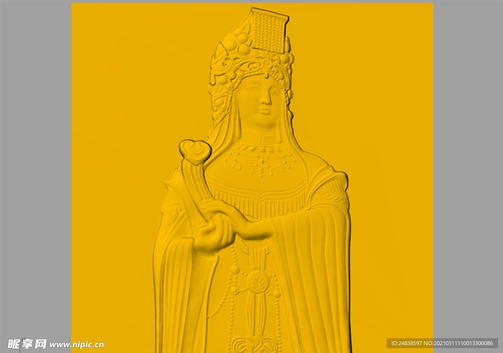 CAD装饰画3D模型