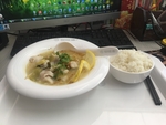 柠檬酸菜鱼片饭