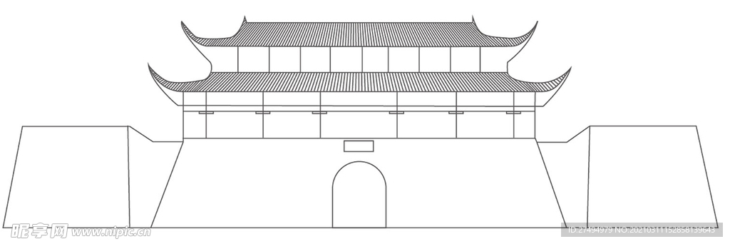 建筑线条