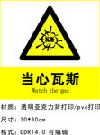 当心瓦斯