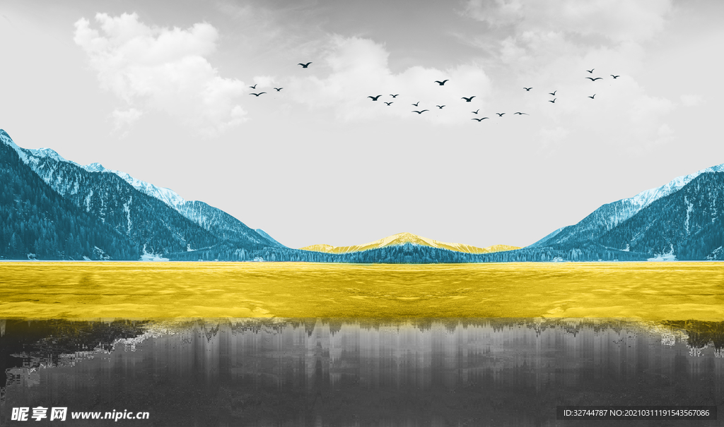 山水画