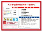 大功率电器风险告知牌