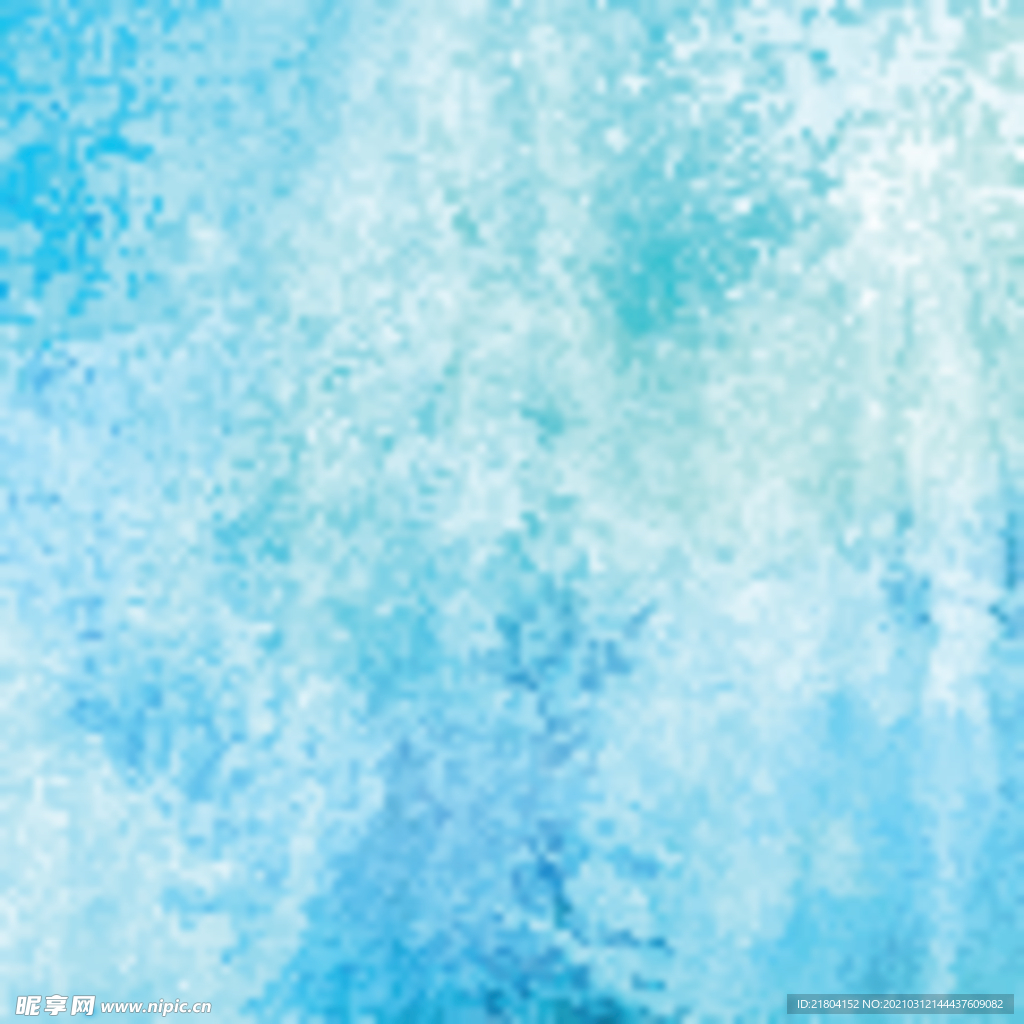 蓝色抽象的水彩画纹理的背景设计