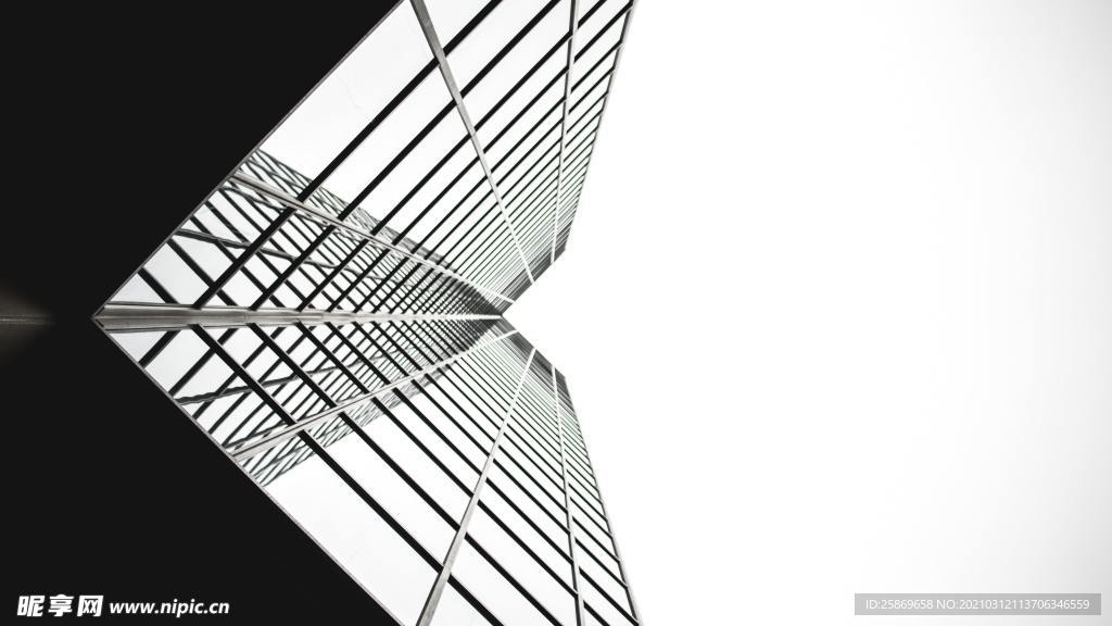 大气简约高楼建筑