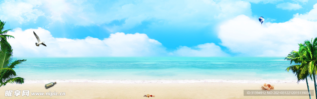 海边背景