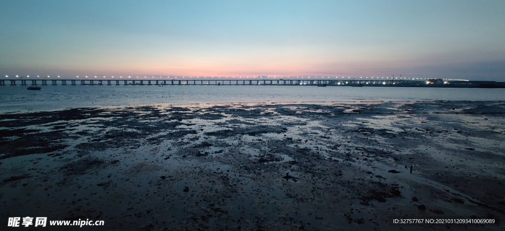 手机壁纸 海滩 夕阳 自然风光