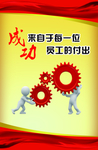 企业 文化 理念 标语 展板