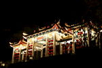 石竹山夜景 拱门