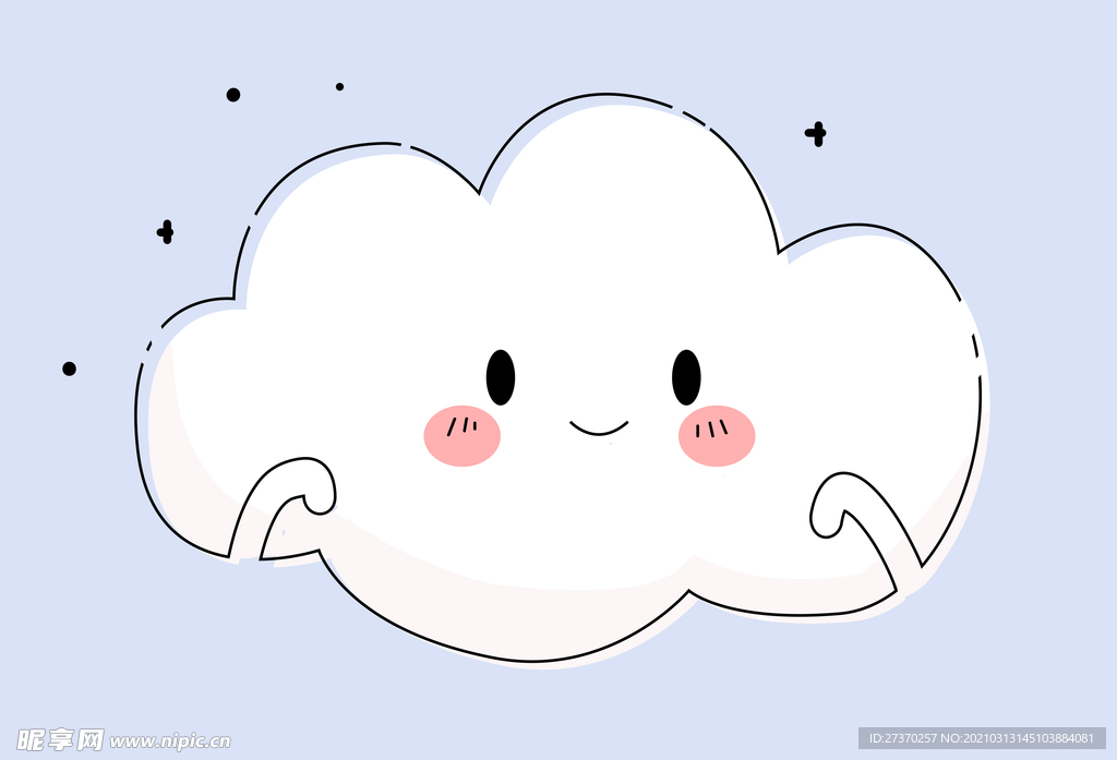 卡通云朵