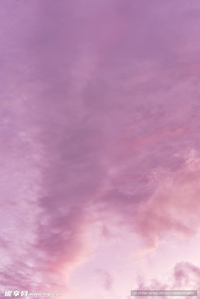 紫色 火烧云