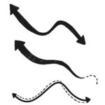 箭头插画