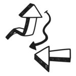 箭头插画