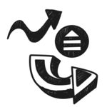 箭头插画