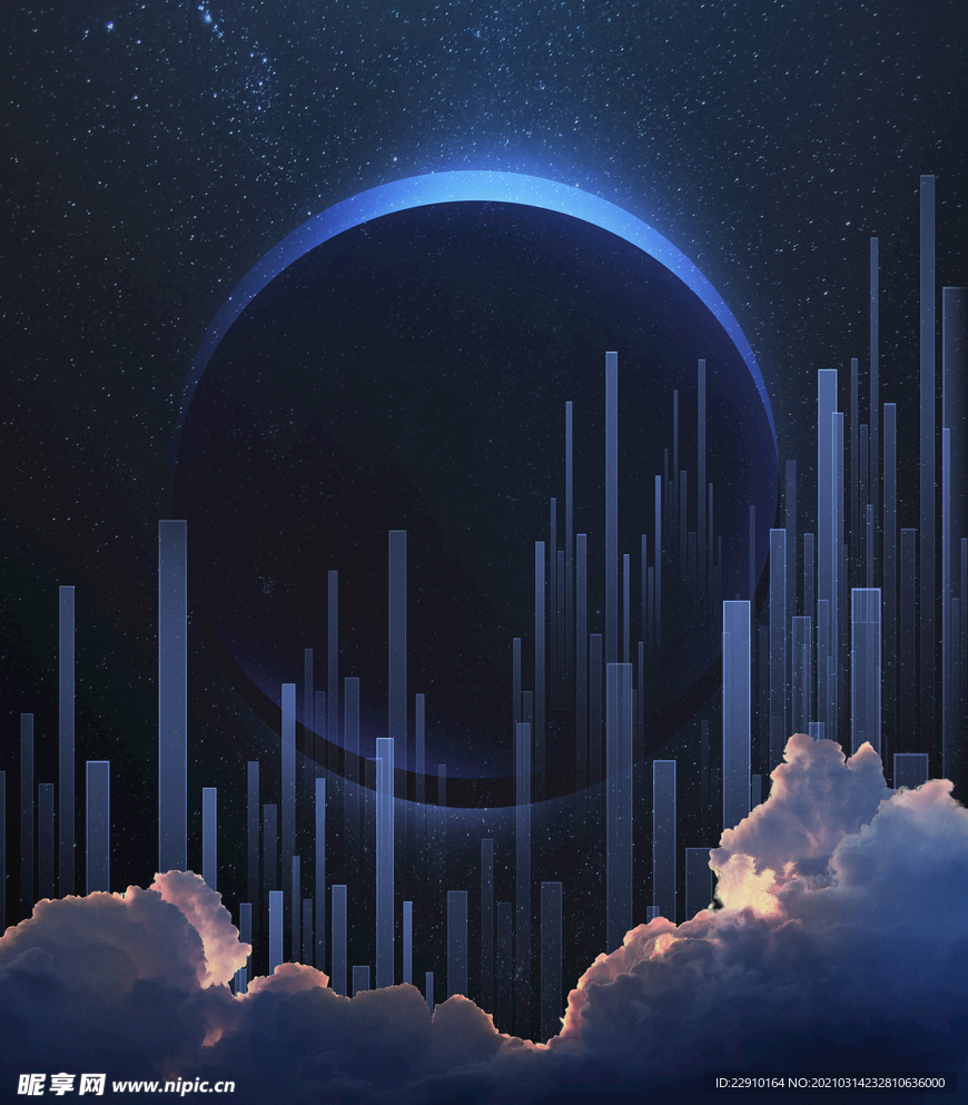 星空唯美背景