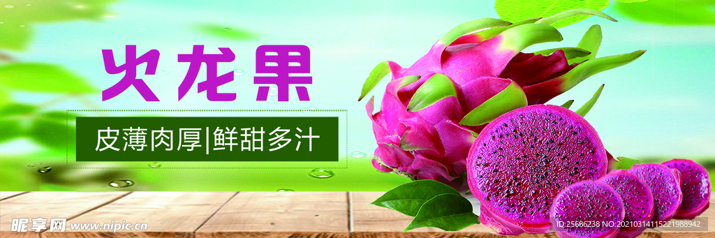 火龙果海报