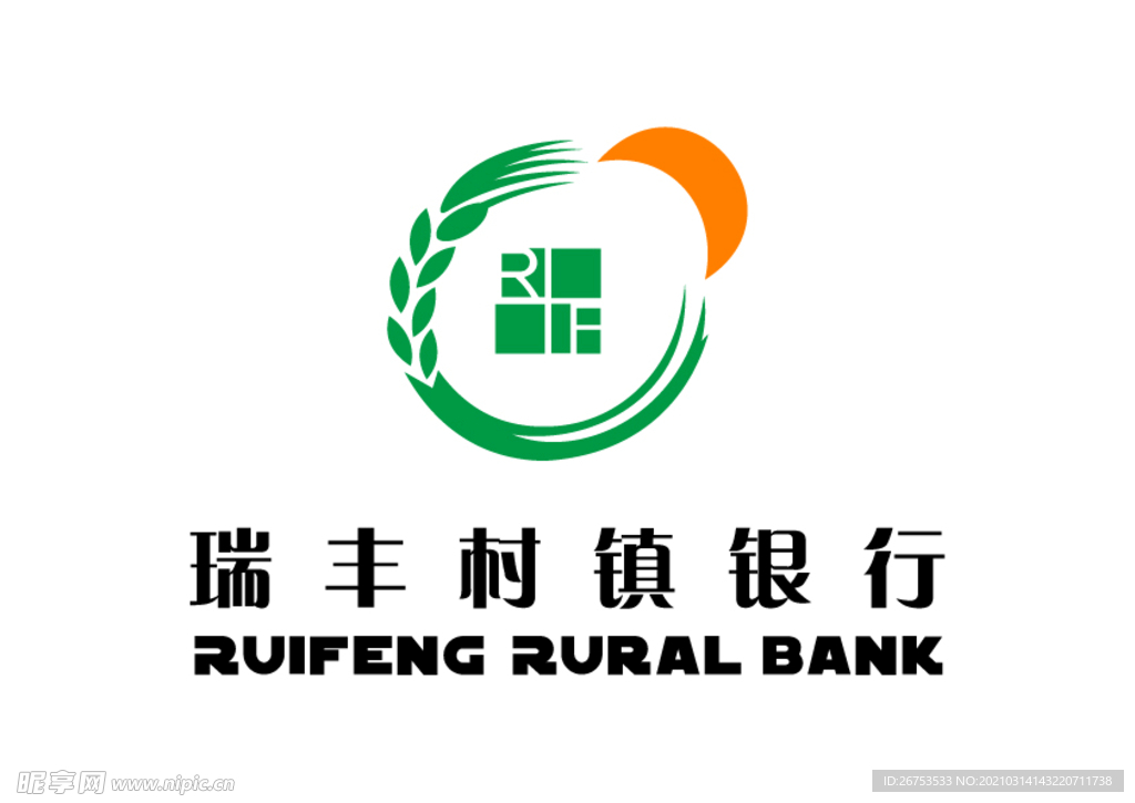 瑞丰村镇银行 标志 LOGO