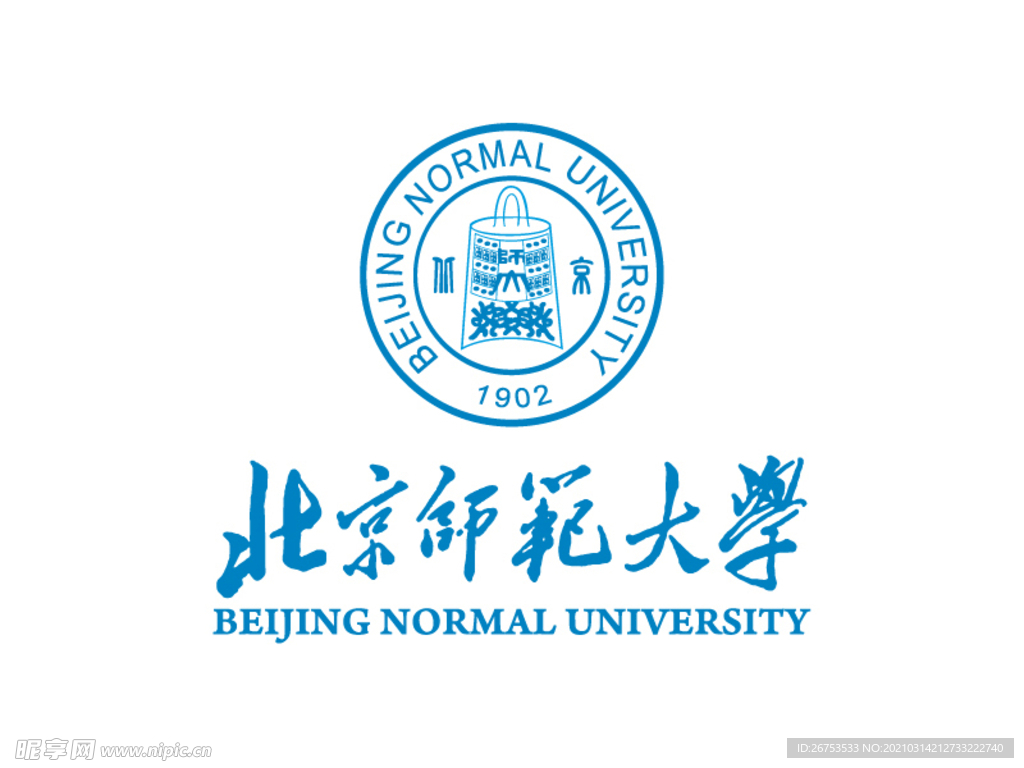 北京师范大学 校徽 LOGO