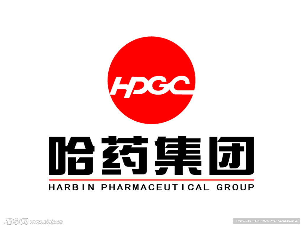 哈药集团标志logo图片-诗宸标志设计