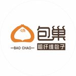 包巢LOGO粗纤维包子
