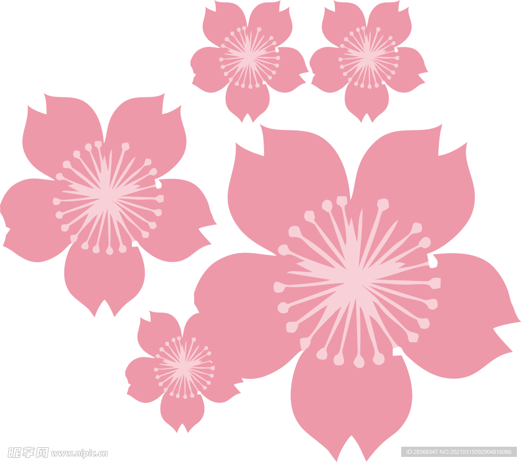 桃花素材