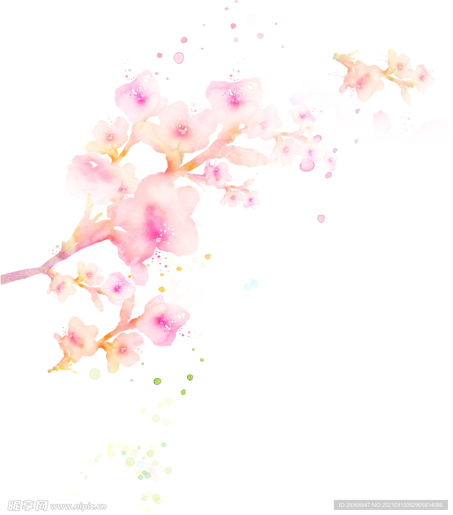 桃花素材