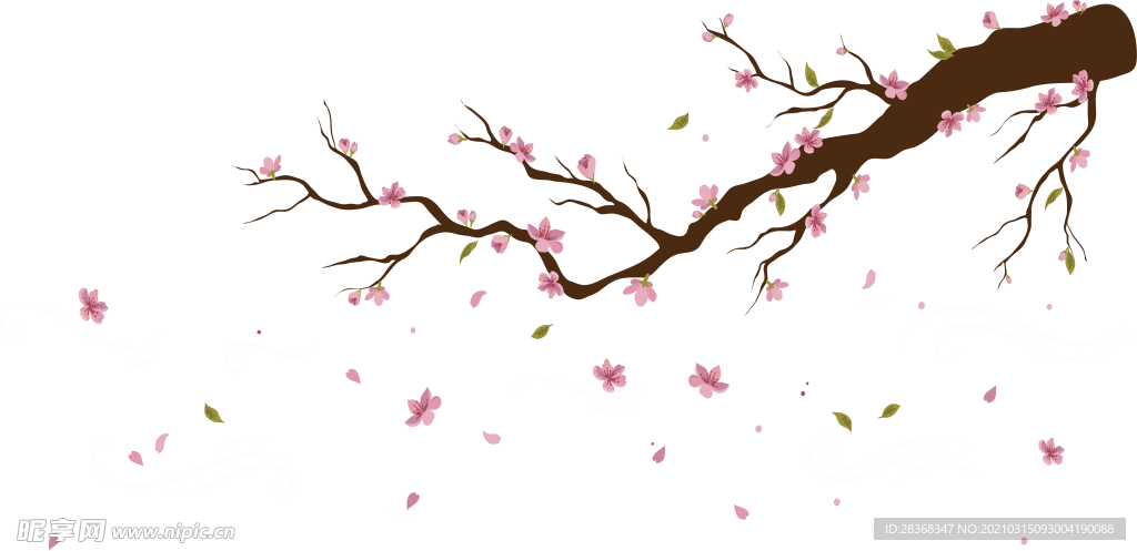 桃花素材