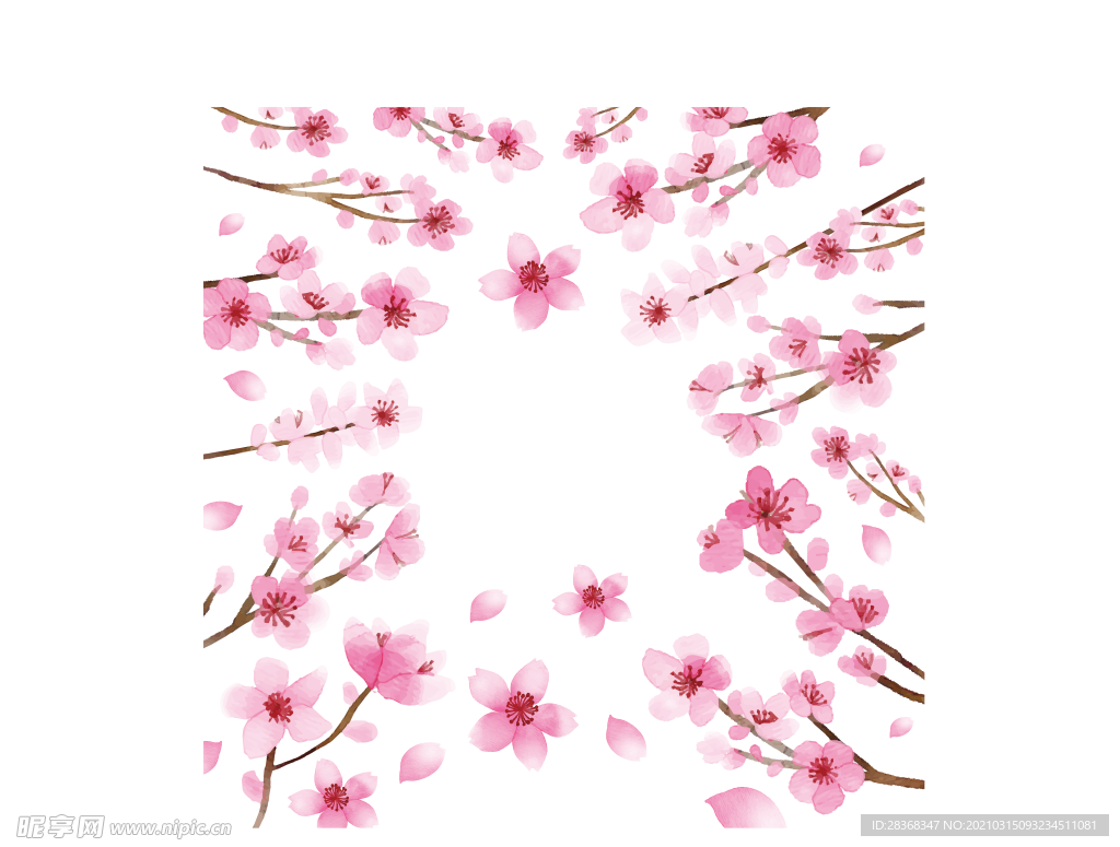 桃花素材