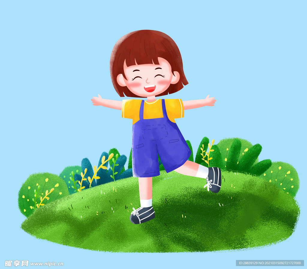 卡通女孩