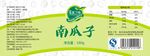 南瓜子标签平面图