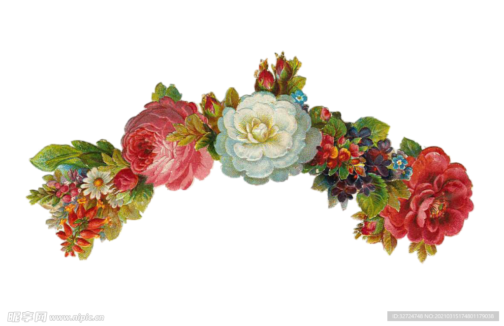 手绘花朵