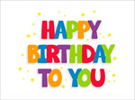 英文生日快乐