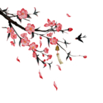 桃花背景素材