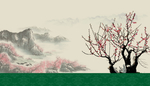 桃花背景素材