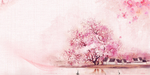 桃花背景素材