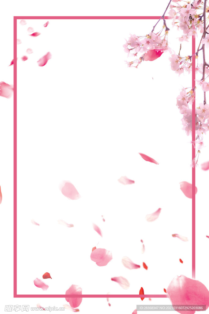 桃花背景素材