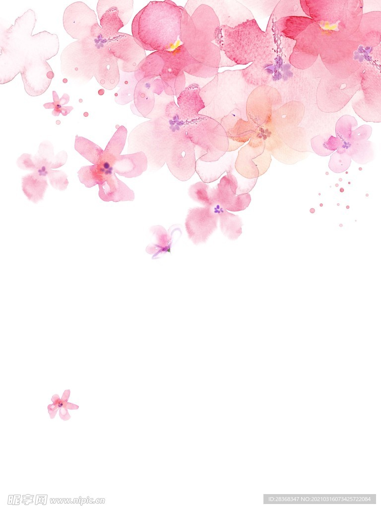 桃花背景素材