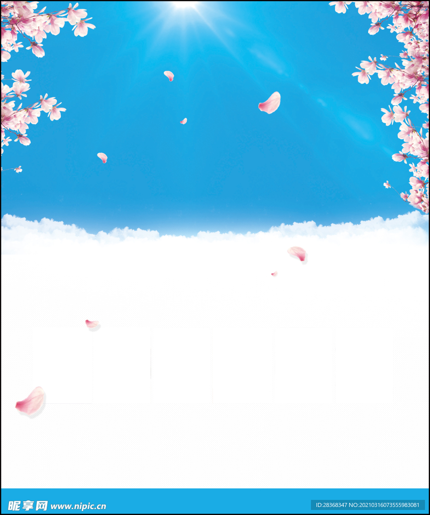桃花背景素材