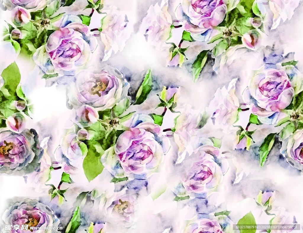 手绘花