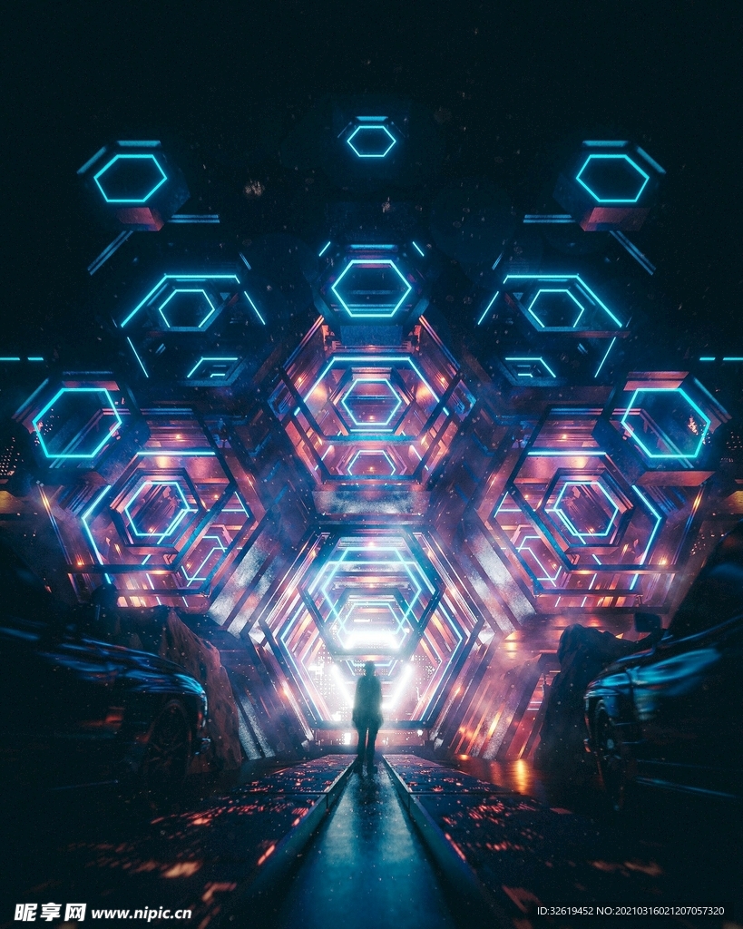 科技背景