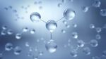生物科学背景透明质酸钠