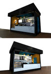 奶茶店面3d模型