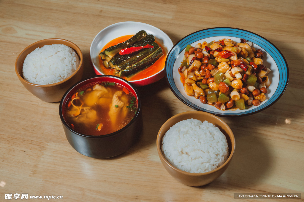 宫保鸡丁套餐