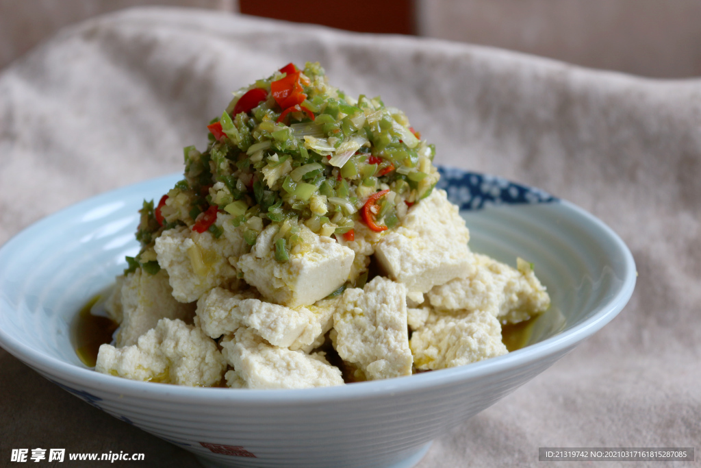 鲜椒豆腐