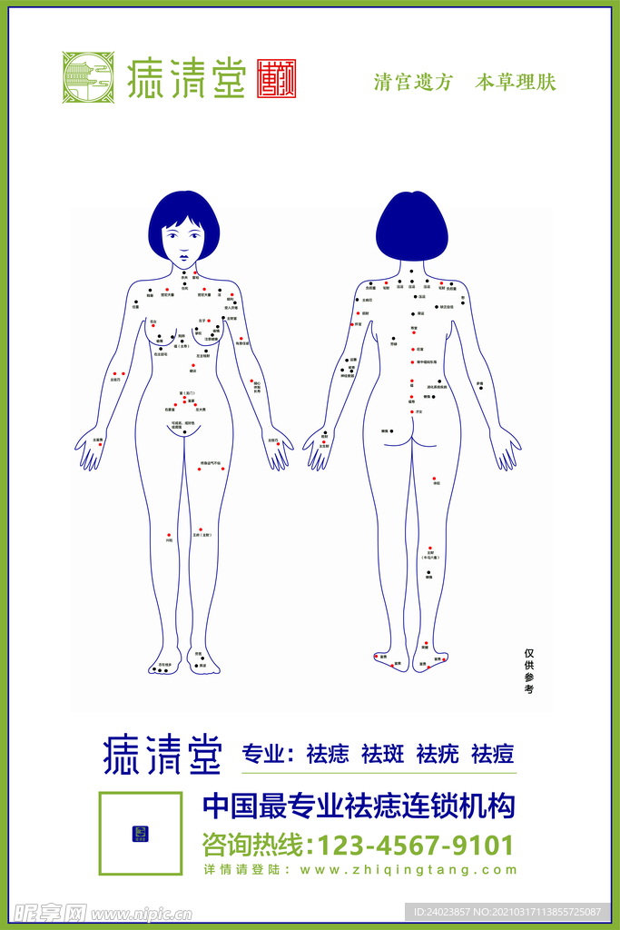 女人像祛痣