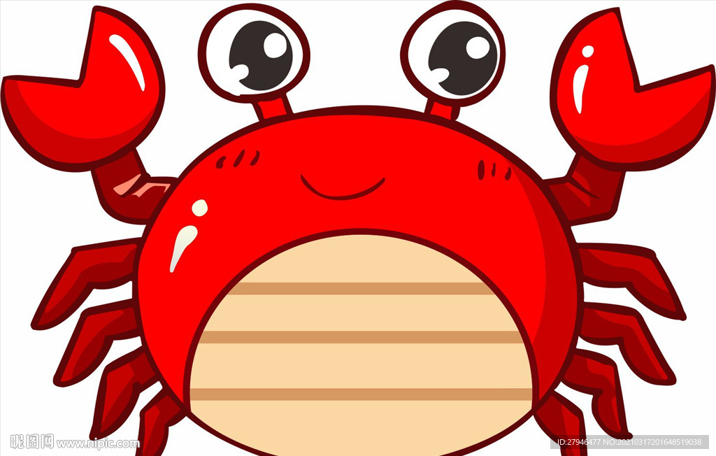 卡通螃蟹