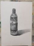 素描矿泉水