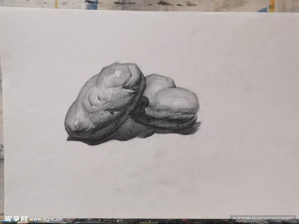 素描土豆