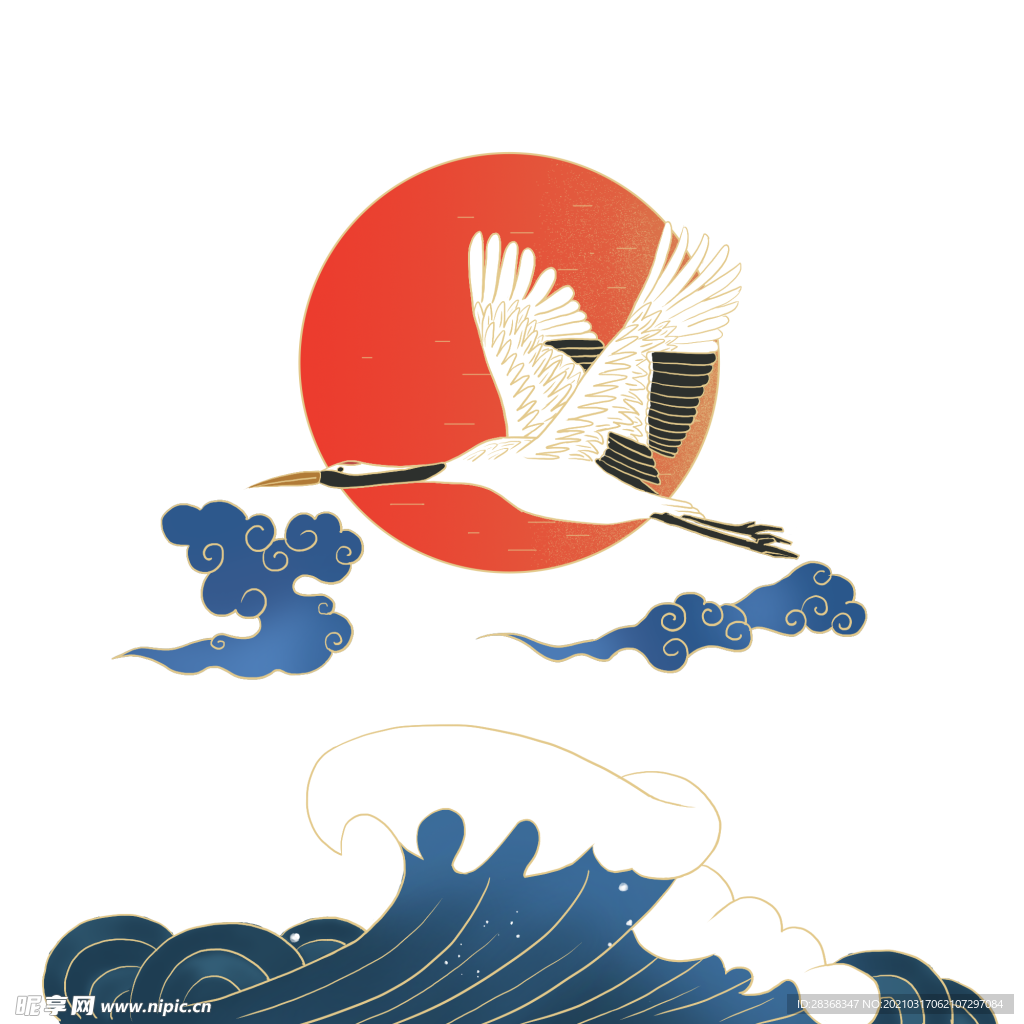 国潮风素材
